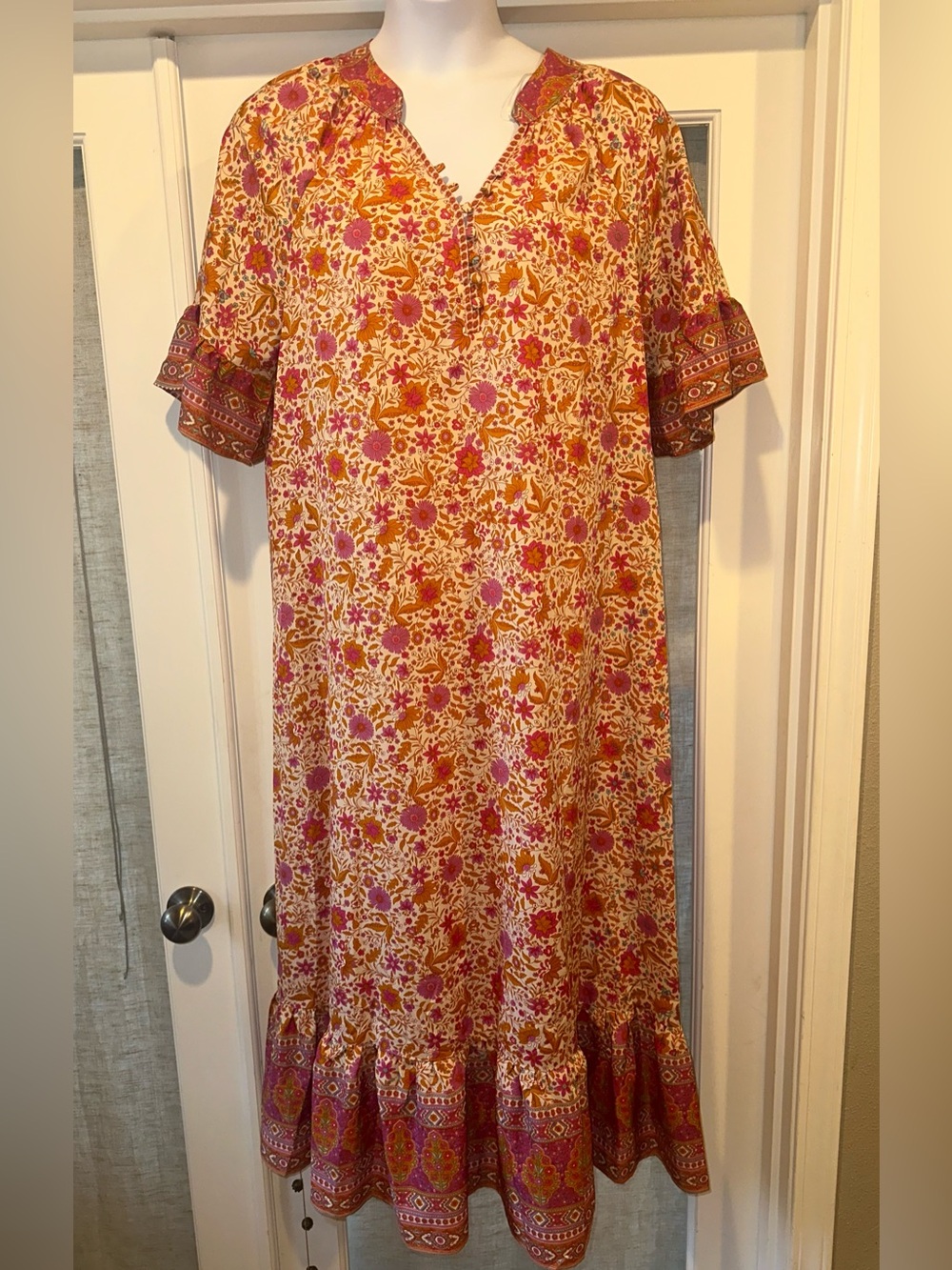 Gigio USA maxi muumuu dress size L